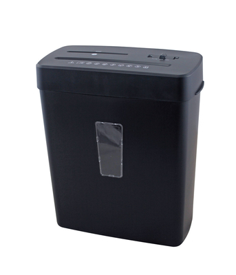 CD222P Paper Clip Paper Shredder For Office / Cross Cut / 8 Paper Cutting Machine Sheets Cross Cut Electricity Suntech 4*35mm NC; GUA 13L regular
