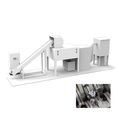The factory direct sale machine industrial heavy duty paper shredder with separate iron and paper function normal