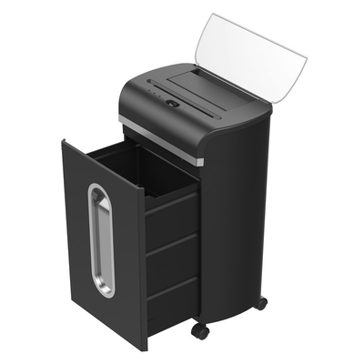 Nano Cut Paper Shredder Auto Feed 110 Sheet 17L A110M-17 Pull Out Micro Electricity Mini Cut 5x10 Mm Support 358x235x503 mm